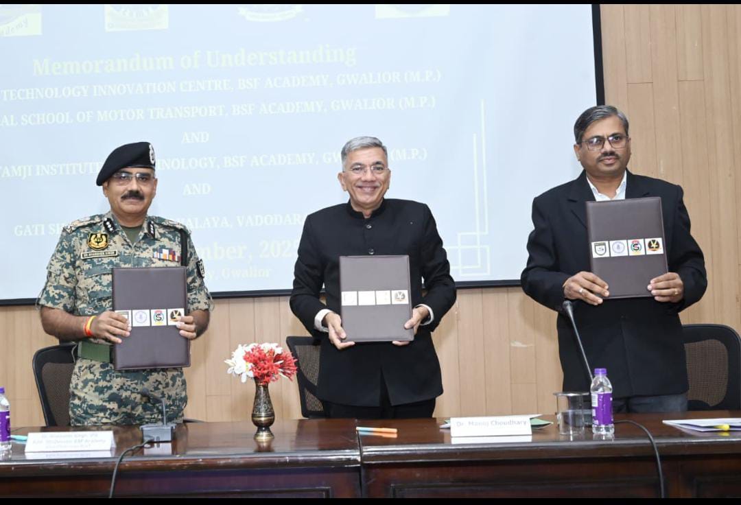 MoU Signing with Gati Shakti University